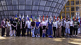 Europa entdecken Gruppenfoto der Teilnehmenden der Exkursion.