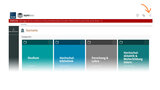 Screenshot der Startseite des Lernmanagementsystems ILIAS.