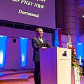 Abteilungsleiter Norbert Wolf während seiner Rede (Foto: Ricarda Mohr)