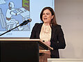 Tag der Lehre 2025 Aufnahme von Dr. Nina Horstmann während ihrer Rede.