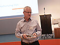 Hochschultag 2025 Aufnahme von Moderator Prof. Dr. Thilo Wörn.